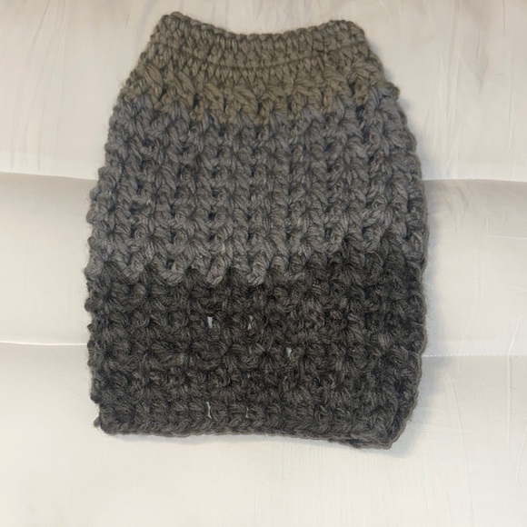 Hand Crafted Crochet Chunky Dog Sweater - Picture 1 of 5